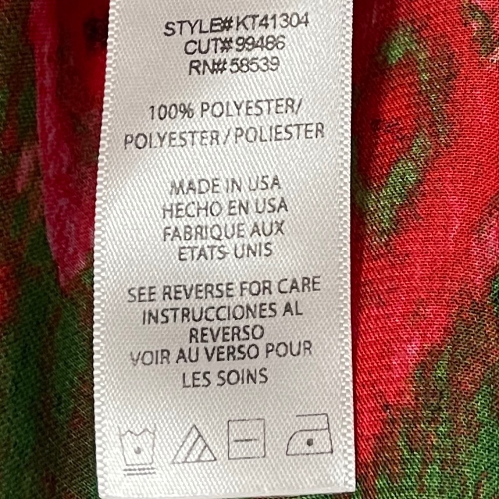 Kut from the cloth‎ sleeveless faux wrap blouse size Small - Picture 6 of 6